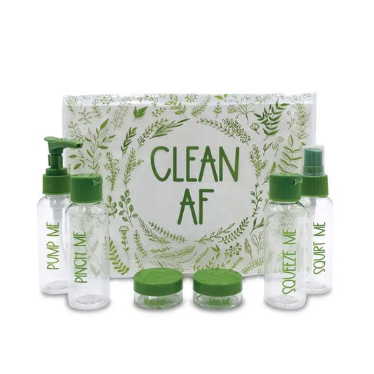 Clean AF Travel Bottle Set