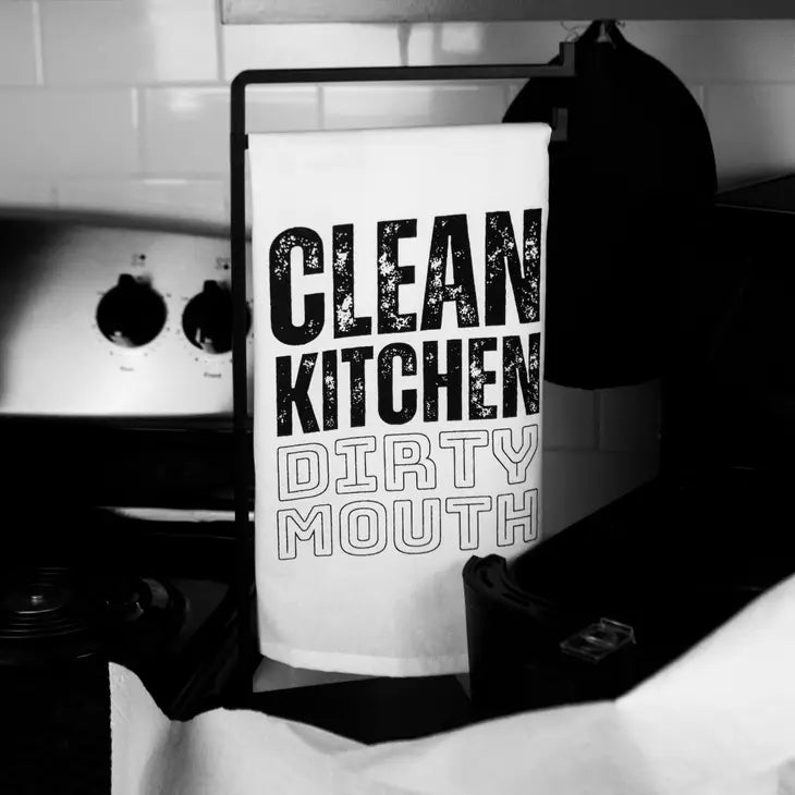 Clean Kitchen Dirty Mouth Kitchen Towels